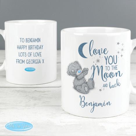 Personalised Me to You Love You to the Moon and Back Mug Extra Image 1